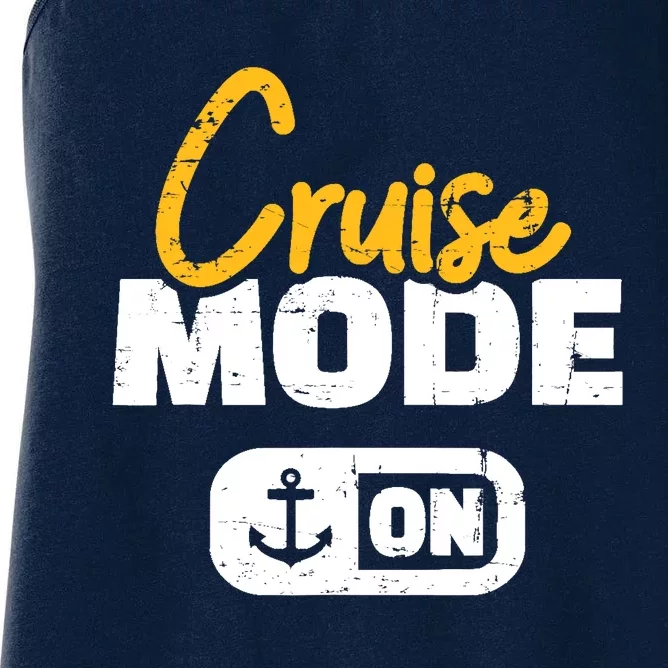 Cruise Mode On Women's Racerback Tank