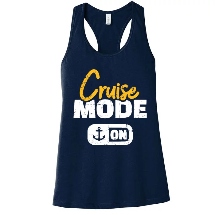 Cruise Mode On Women's Racerback Tank