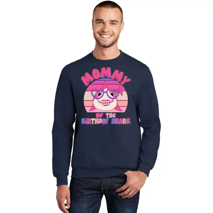 Cute Mommy Of The Birthday Shark Sweatshirt