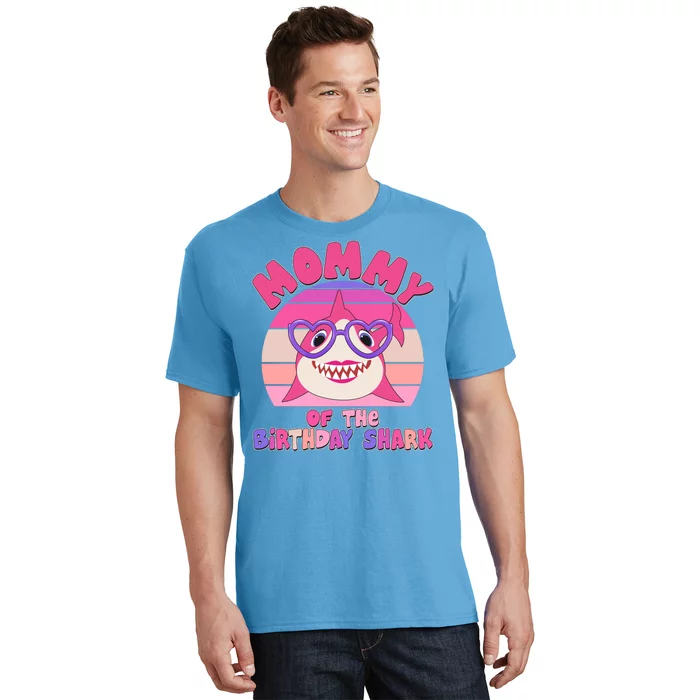 Cute Mommy Of The Birthday Shark T-Shirt