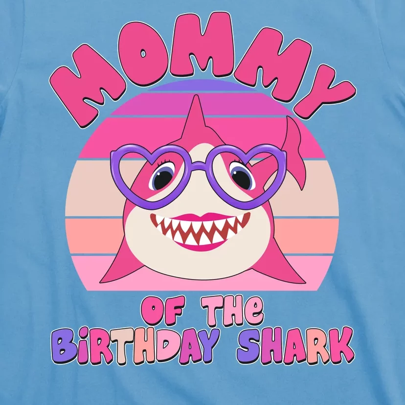 Cute Mommy Of The Birthday Shark T-Shirt