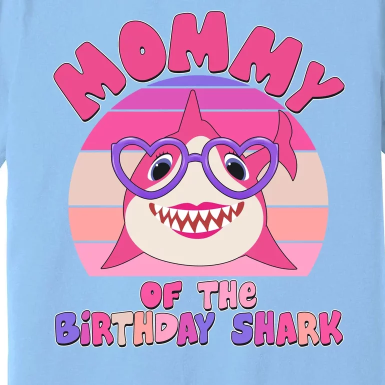 Cute Mommy Of The Birthday Shark Premium T-Shirt