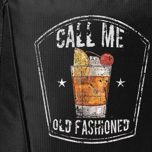 Call Me Old Fashioned Whiskey Cocktail City Backpack