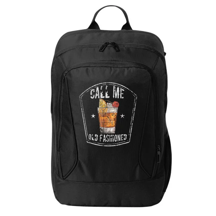 Call Me Old Fashioned Whiskey Cocktail City Backpack