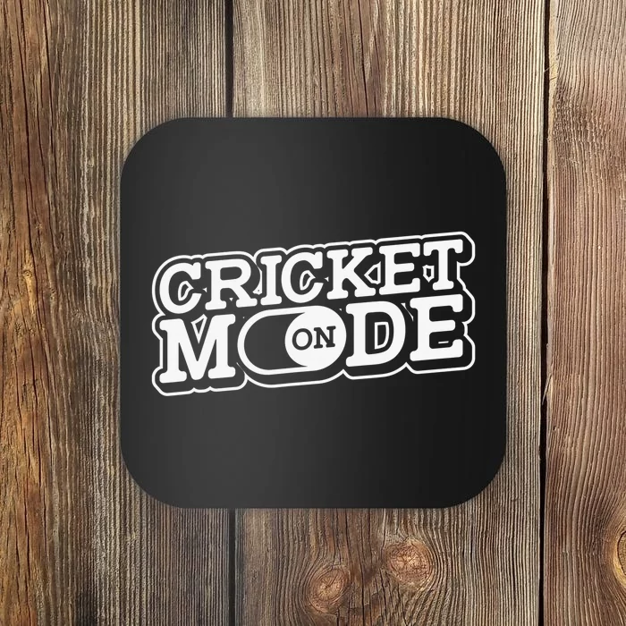 Cricket Mode On Cricket Player Cricketer Coaster