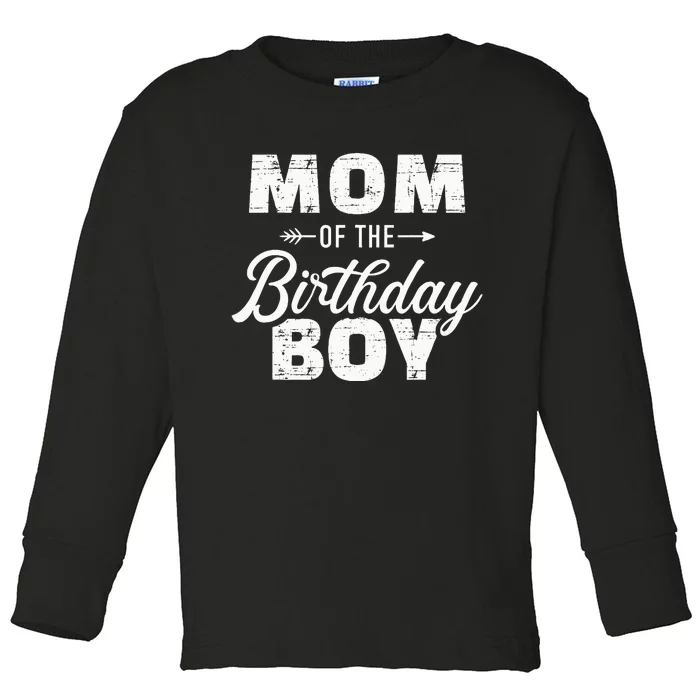 celebrate Mom of the birthday party Toddler Long Sleeve Shirt