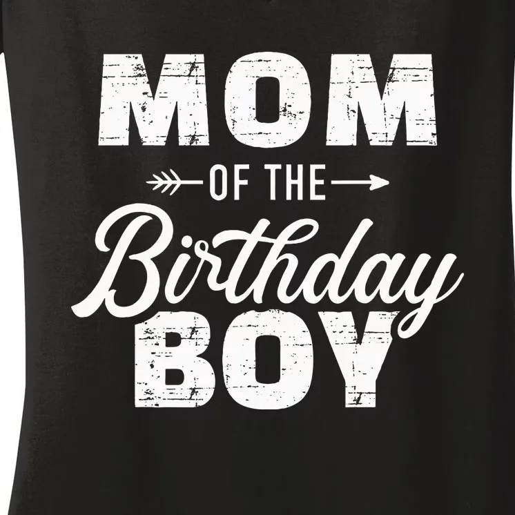 celebrate Mom of the birthday party Women's V-Neck T-Shirt