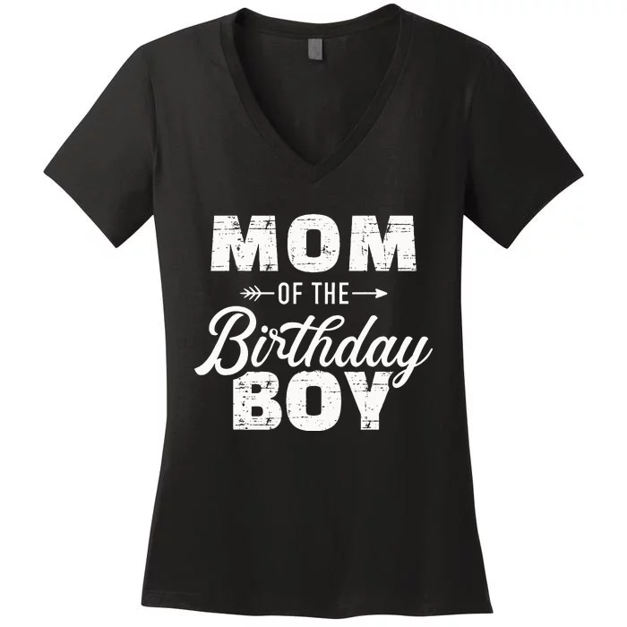 celebrate Mom of the birthday party Women's V-Neck T-Shirt