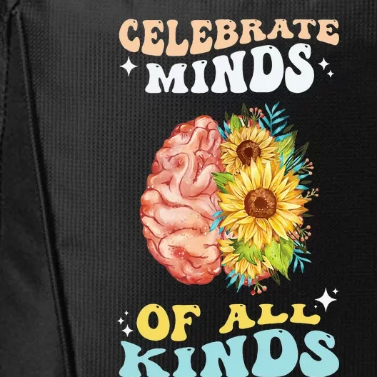 Celebrate Minds of All Kinds Neurodiversity Autism City Backpack