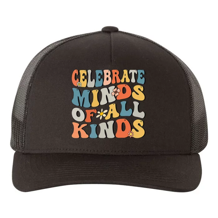 Celebrate Minds Of All Kinds Yupoong Adult 5-Panel Trucker Hat