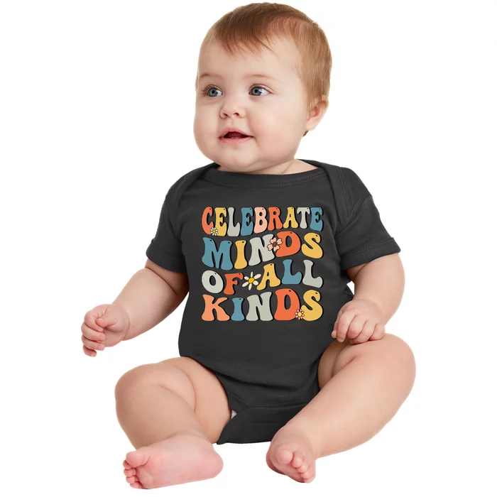 Celebrate Minds Of All Kinds Baby Bodysuit