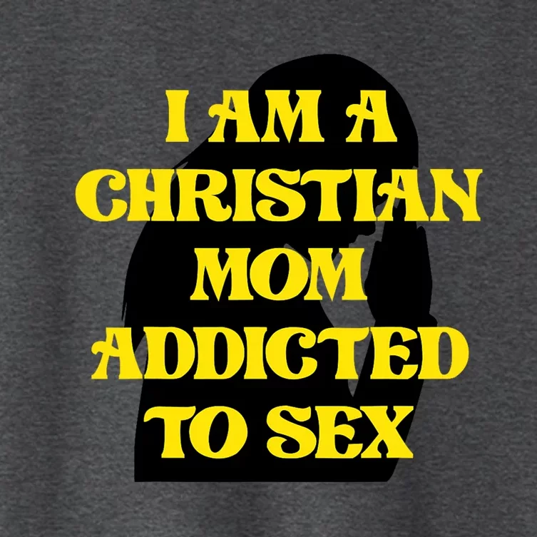 Christian Mom Oddly Specific Meme Sarcastic Weird Funny Women's Crop Top Tee