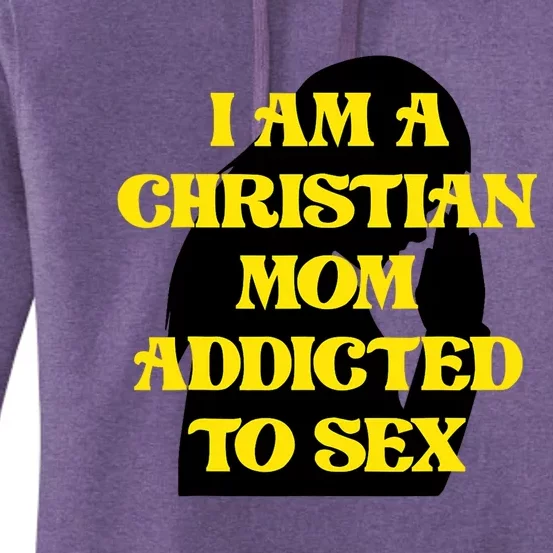 Christian Mom Oddly Specific Meme Sarcastic Weird Funny Women's Pullover Hoodie