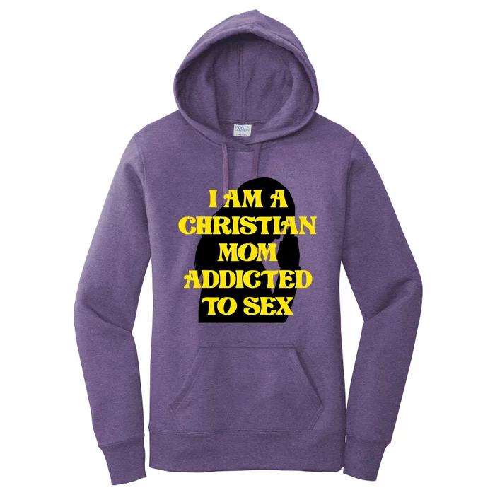 Christian Mom Oddly Specific Meme Sarcastic Weird Funny Women's Pullover Hoodie