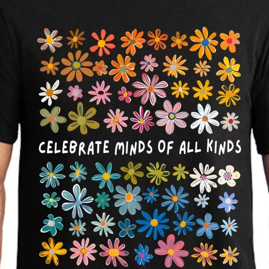 Celebrate Minds Of All Kinds Floral Flower Pajama Set