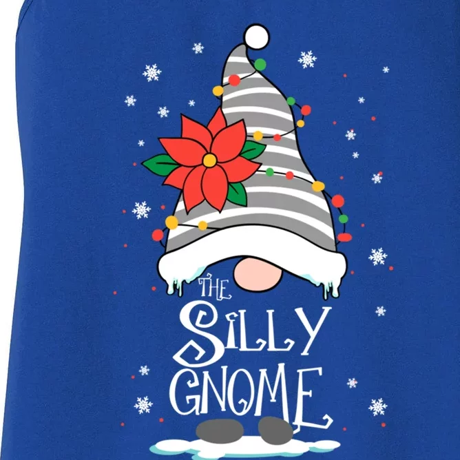 Christmas Matching Pjs For Family Christmas Or Silly Gnome Gift Women's Racerback Tank