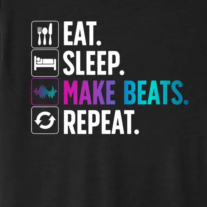 Cool Music Producer For Men Women DJ Beatmaker EDM Musician ChromaSoft Performance T-Shirt