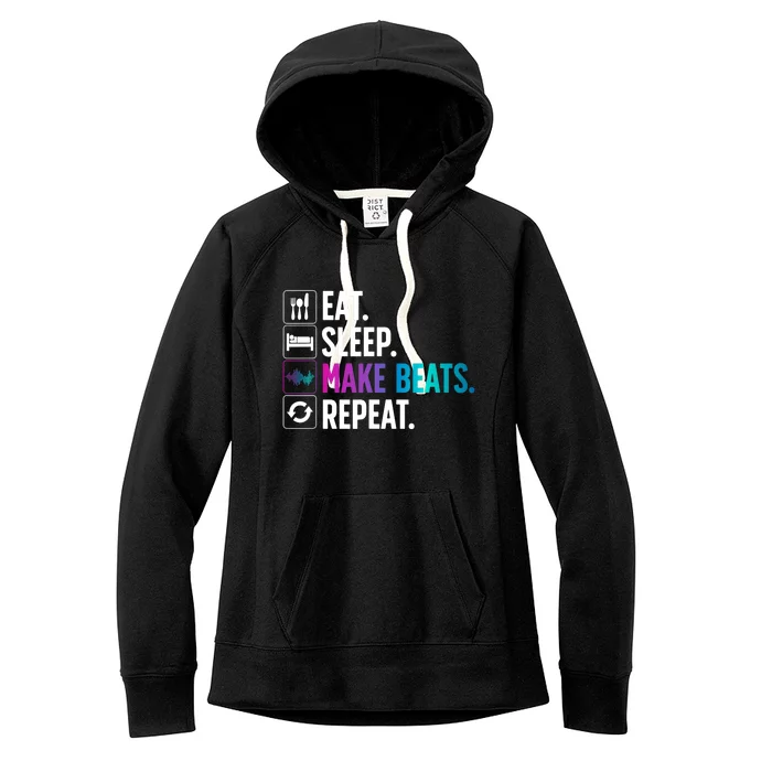 Cool Music Producer For Men Women DJ Beatmaker EDM Musician Women's Fleece Hoodie