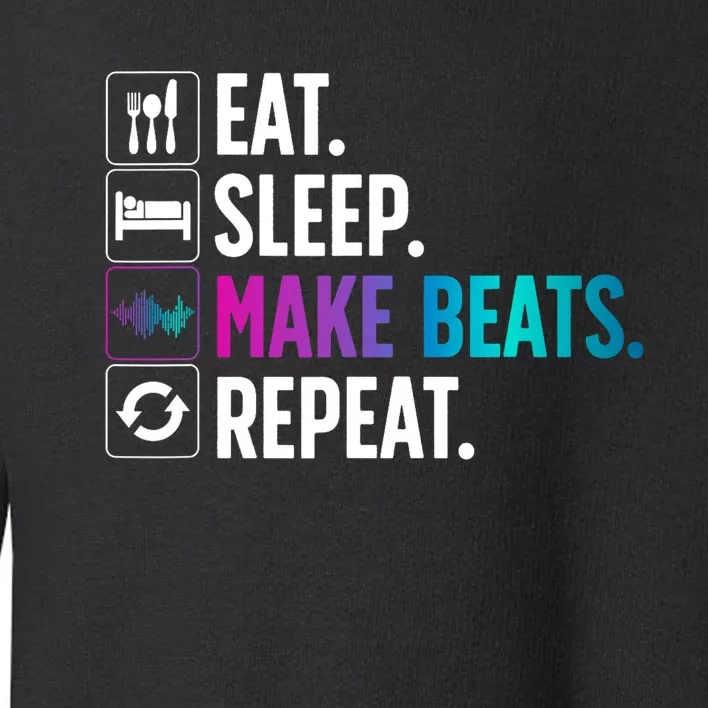 Cool Music Producer For Men Women DJ Beatmaker EDM Musician Toddler Sweatshirt