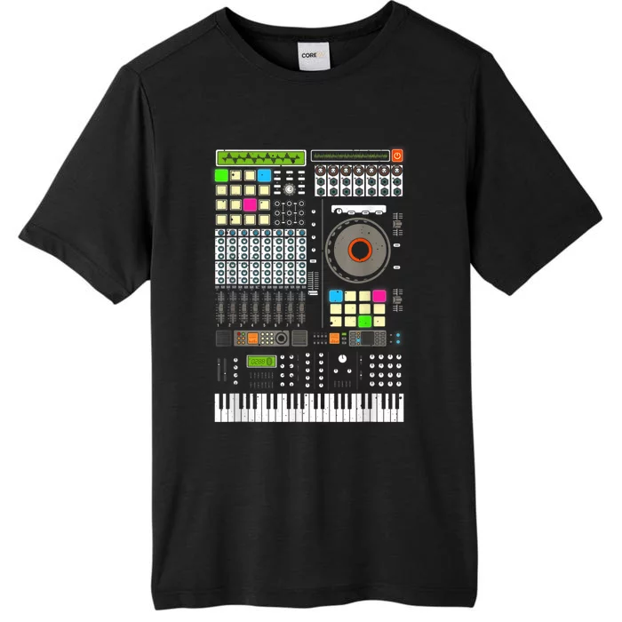 Cool Music Producer Artist For Men Women Beat Makers ChromaSoft Performance T-Shirt