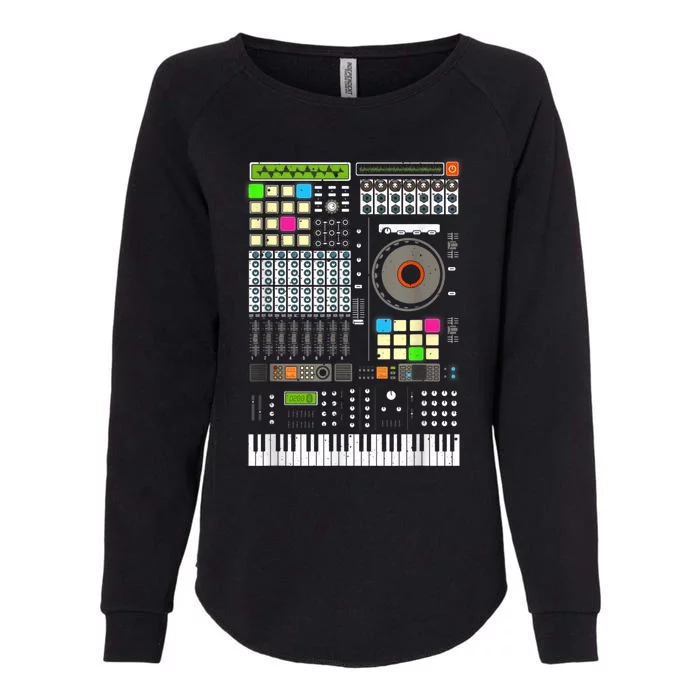 Cool Music Producer Artist For Men Women Beat Makers Womens California Wash Sweatshirt