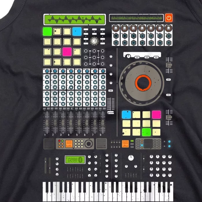 Cool Music Producer Artist For Men Women Beat Makers Tank Top