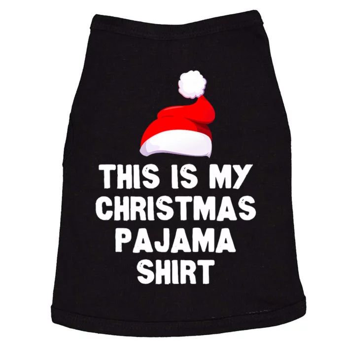 Christmas Morning Pajama Family Outfit Doggie Tank