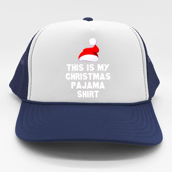 Christmas Morning Pajama Family Outfit Trucker Hat