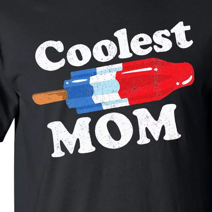 Coolest Mom Popsicle Funny Bomb Retro 80s Pop Mothers Gift Tall T-Shirt