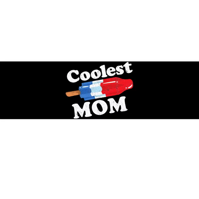 Coolest Mom Popsicle Funny Bomb Retro 80s Pop Mothers Gift Bumper Sticker