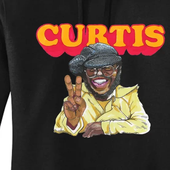 Curtis Mayfield Peace Sign Women's Pullover Hoodie