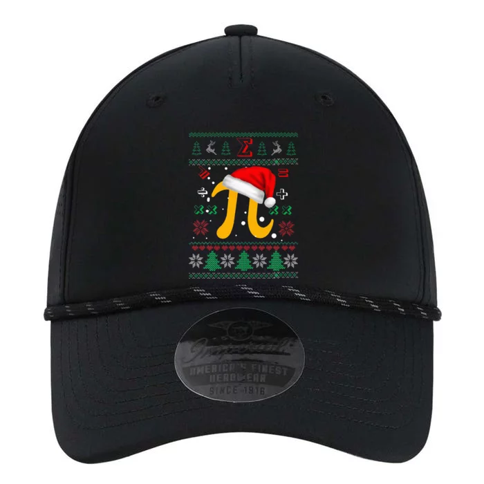 Christmas Math Pi Santa Hat Costume Xmas UGLY Teacher Gifts Performance The Dyno Cap