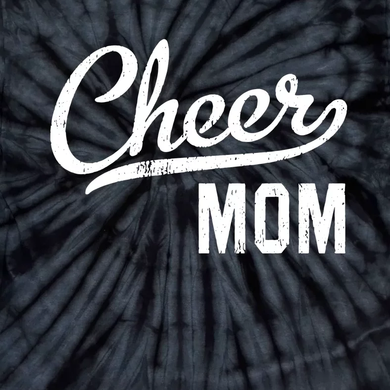 Cheer Mom Proud Cheerleading Mom Gift Tie-Dye T-Shirt