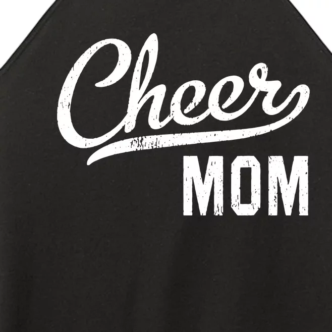 Cheer Mom Proud Cheerleading Mom Gift Women’s Perfect Tri Rocker Tank