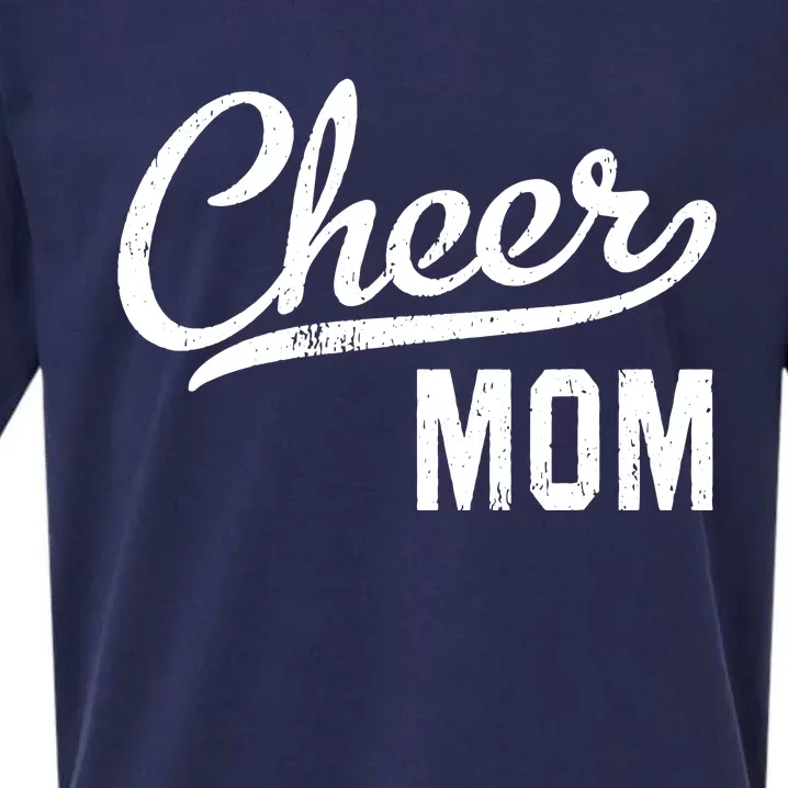 Cheer Mom Proud Cheerleading Mom Gift Sueded Cloud Jersey T-Shirt