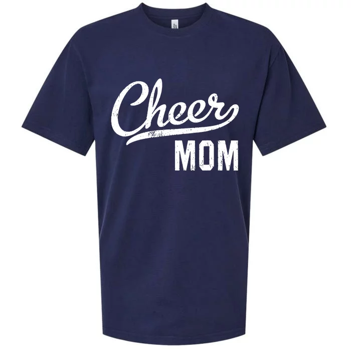 Cheer Mom Proud Cheerleading Mom Gift Sueded Cloud Jersey T-Shirt