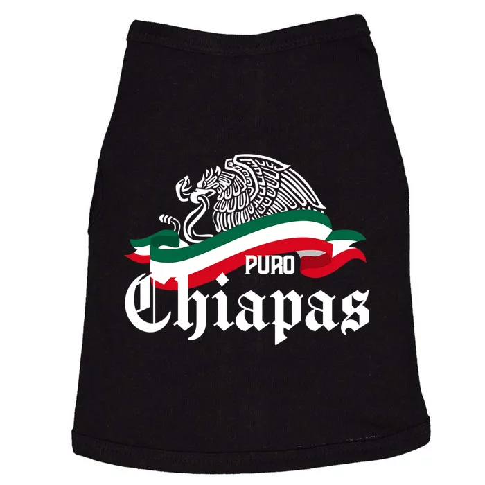 Chiapas Mexico Puro Chiapas Eagle Flag Doggie Tank