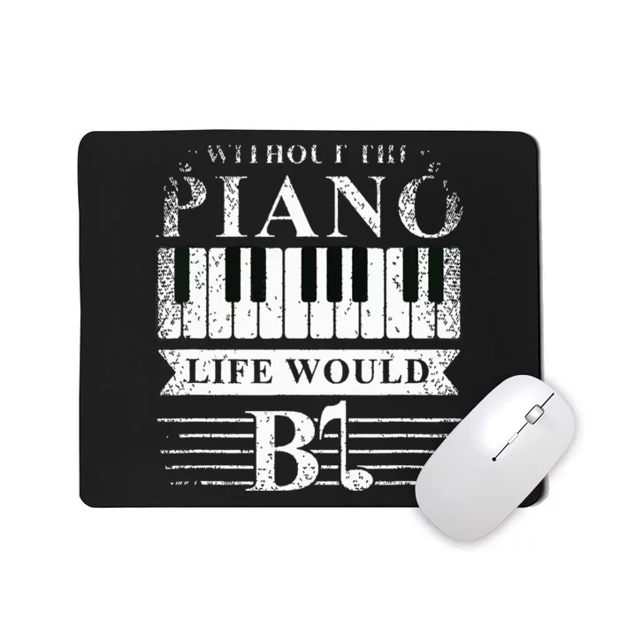 Classical Music Piano Player Gift Piano Mousepad