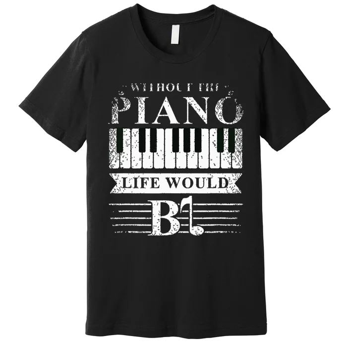 Classical Music Piano Player Gift Piano Premium T-Shirt