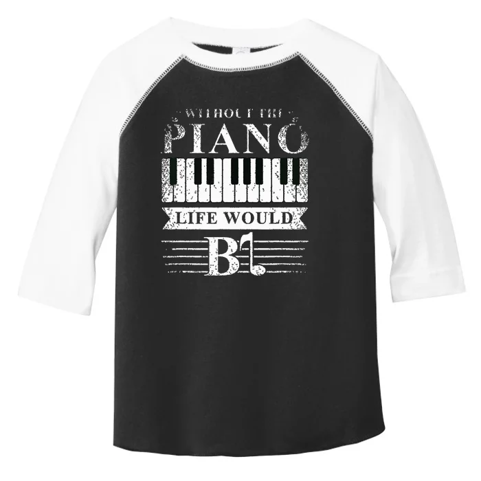 Classical Music Piano Player Gift Piano Toddler Fine Jersey T-Shirt