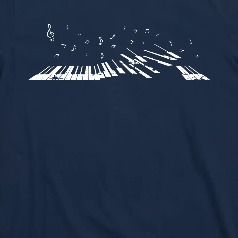 Classical Music Piano Player Gift Music Notes Piano T-Shirt