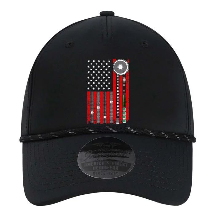 Cool Music Producer For Women American Flag Patriotic Dj Performance The Dyno Cap