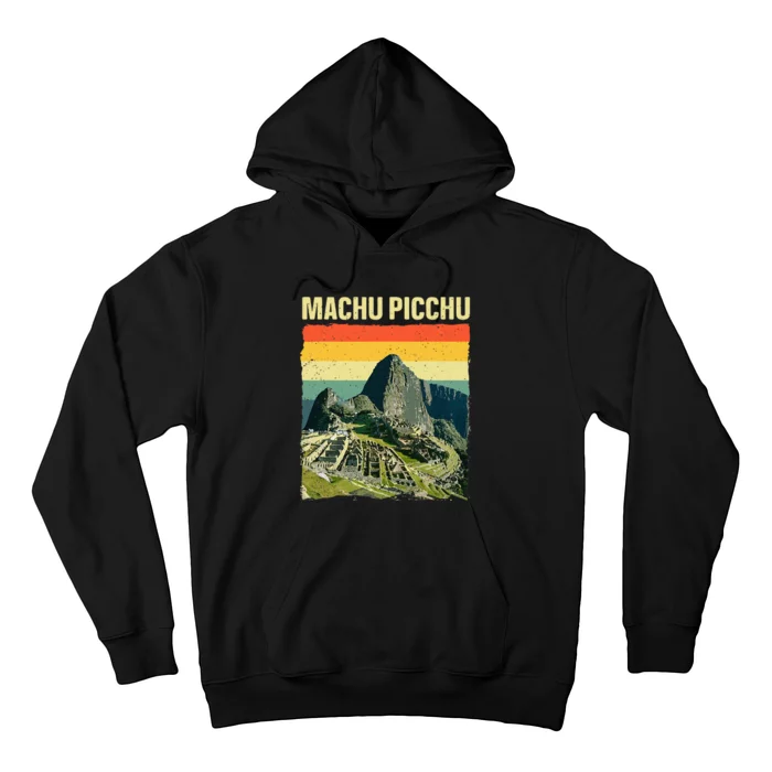 Cool Machu Picchu Art Machu Picchu Peru Hoodie