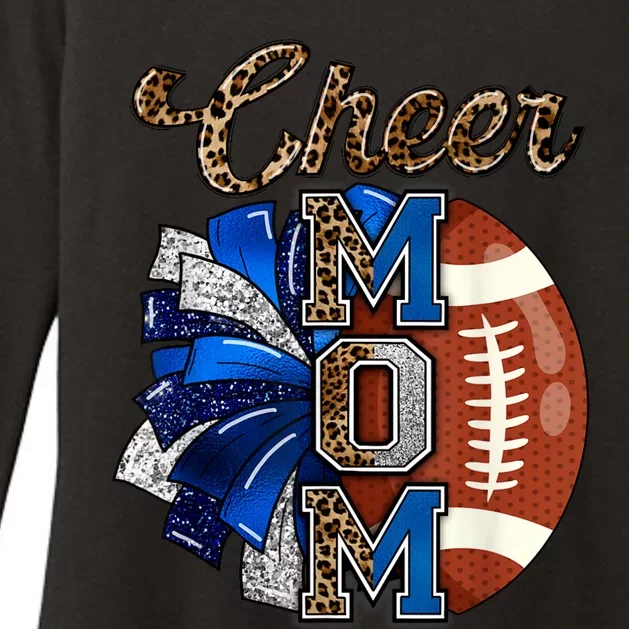 Cheer Mom Pom Pom Football Womens CVC Long Sleeve Shirt