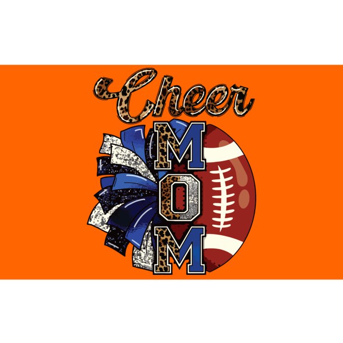 Cheer Mom Pom Pom Football Bumper Sticker