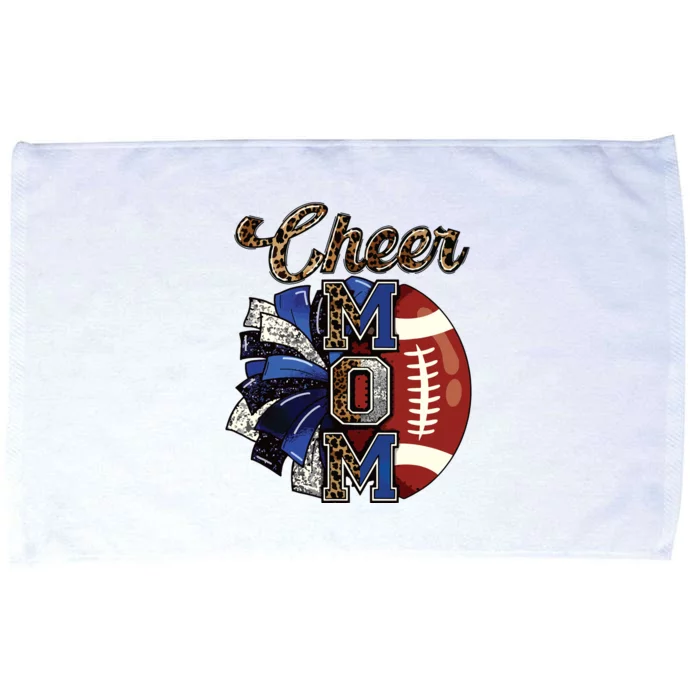 Cheer Mom Pom Pom Football Microfiber Hand Towel