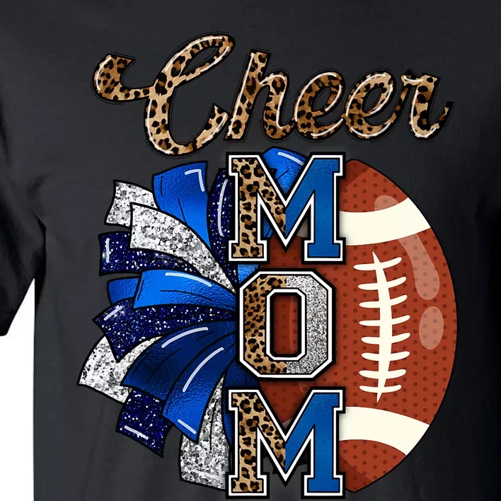 Cheer Mom Pom Pom Football Tall T-Shirt