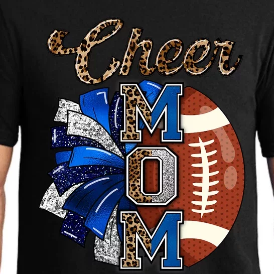 Cheer Mom Pom Pom Football Pajama Set