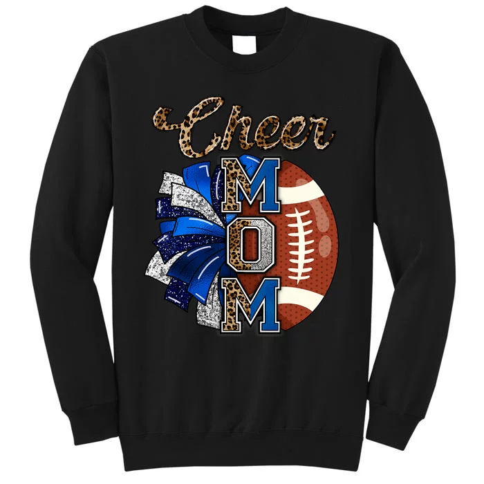 Cheer Mom Pom Pom Football Tall Sweatshirt