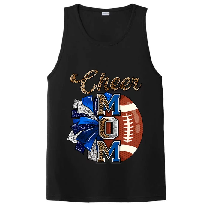 Cheer Mom Pom Pom Football Performance Tank